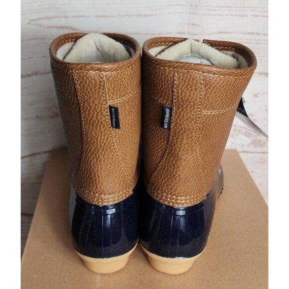Fall 2022 Navy/Tan Maplewood Waterproof JBU By Jambu Women’s Boots 7M EUR 37 - Picture 7 of 14